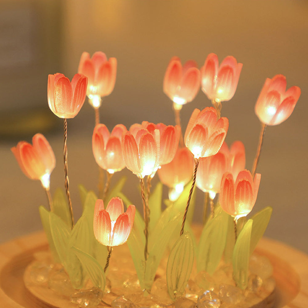 Artificial Tulip Flower Lamp 🌷